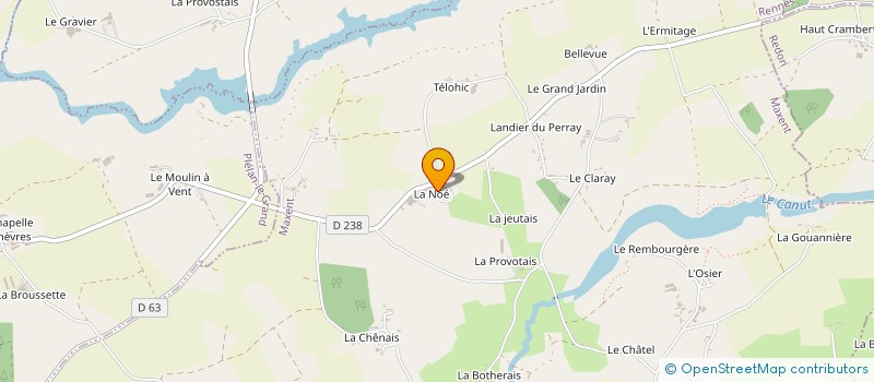 localisation de l'entreprise MADAME MARIA TARDIF à MAXENT