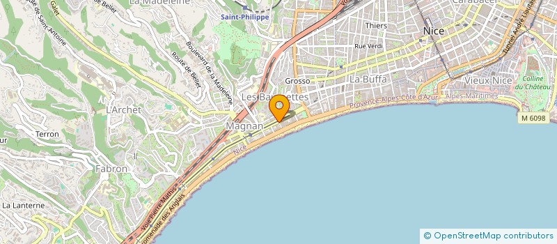 localisation de l'entreprise MADAME MARIA TATIANA QUADRELLO à NICE
