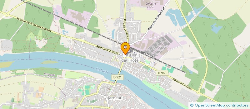 localisation de l'entreprise MADAME MARIA TAVARES à SAINT-DENIS-DE-L'HOTEL