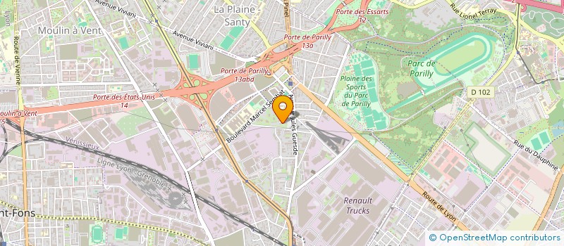 localisation de l'entreprise MADAME MARIA TAVARES MOREIRA MARQUES  VENISSIEUX