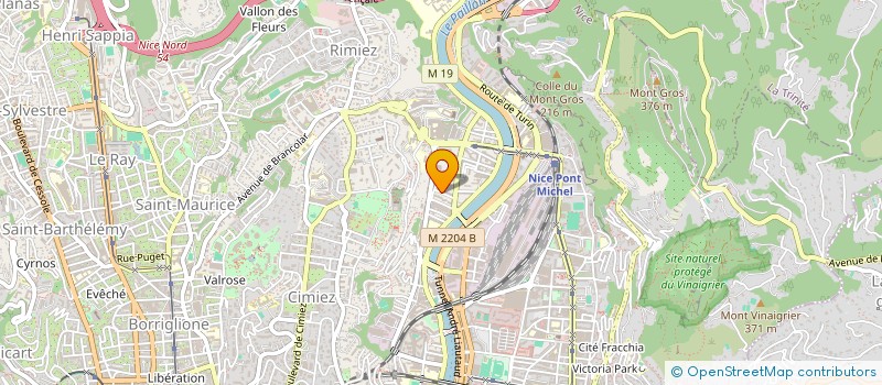 localisation de l'entreprise MADAME MARIA TAVARES SEMEDO ROCHA à NICE