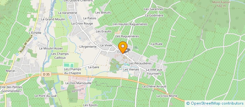 localisation de l'entreprise MADAME MARIA TEDIM DE JESUS  BENAIS