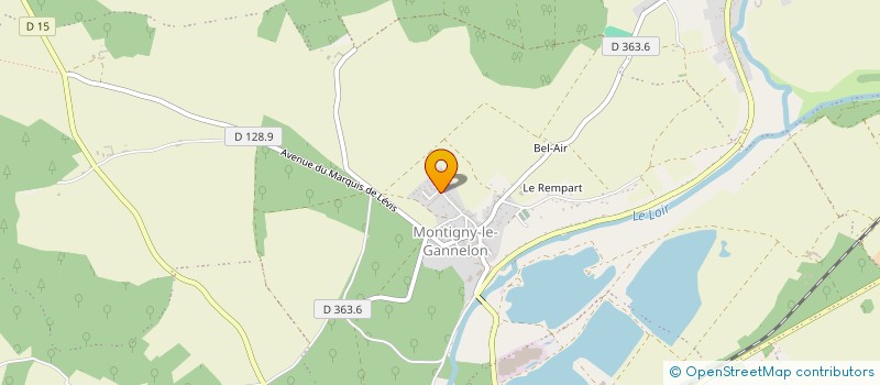 localisation de l'entreprise MADAME MARIA TEIXEIRA à CLOYES-LES-TROIS-RIVIERES