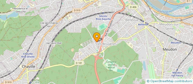 localisation de l'entreprise MADAME MARIA TEIXEIRA CABRAL à SEVRES