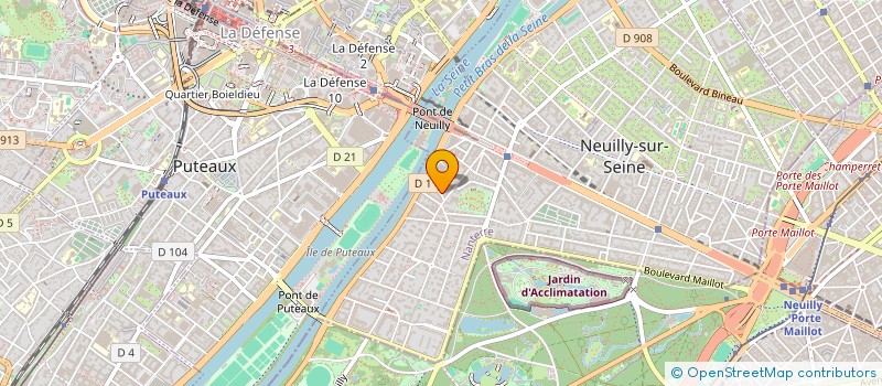 localisation de l'entreprise MADAME MARIA TERESA BUIL à NEUILLY-SUR-SEINE