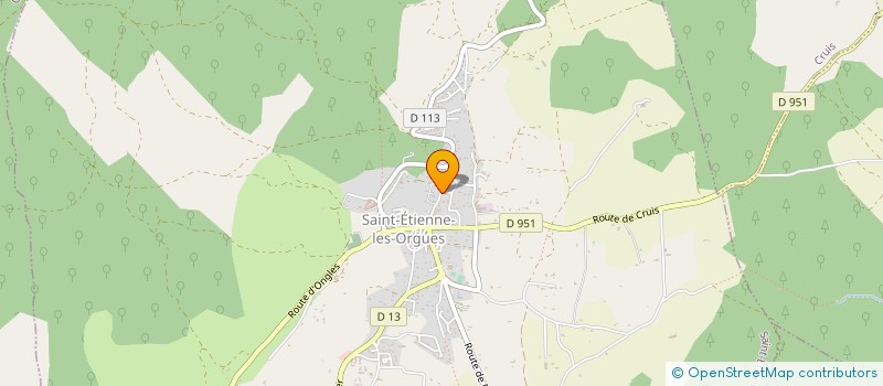 localisation de l'entreprise MADAME MARIA TERESA DA ENCARNACAO SANTOS à SAINT-ETIENNE-LES-ORGUES