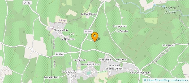 localisation de l'entreprise MADAME MARIA TERESA GUTIERREZ BAYON à LOUZAC-SAINT-ANDRE