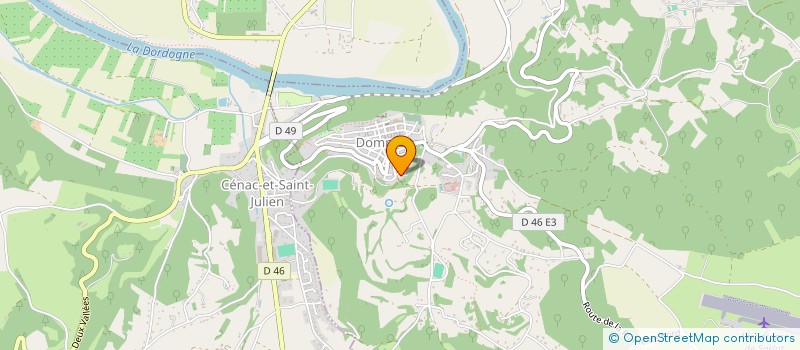 localisation de l'entreprise MADAME MARIA TERESA MENDES DE OLIVEIRA  CASTELNAUD LA CHAPELLE