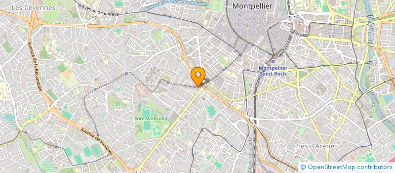 localisation de l'entreprise MADAME MARIA THELMA VERLA MIYEN à MONTPELLIER