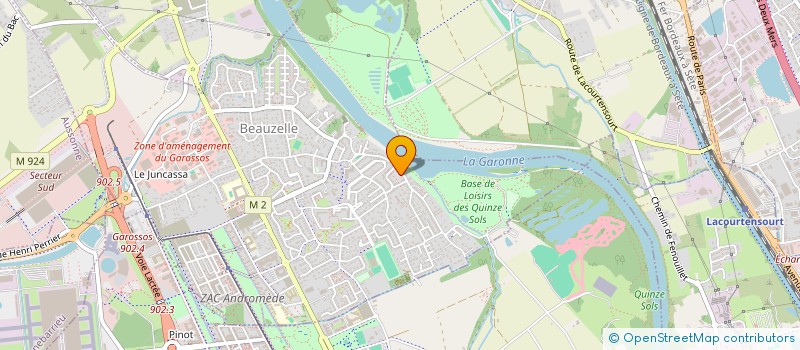 localisation de l'entreprise MADAME MARIA TIESO  BEAUZELLE