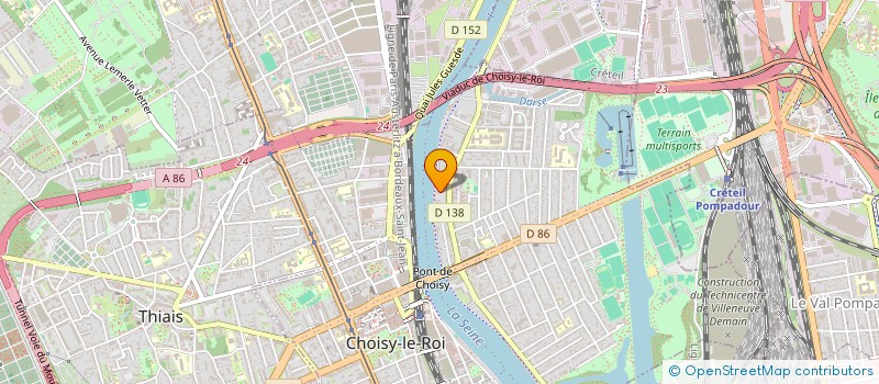 localisation de l'entreprise MADAME MARIA TIMAKOVA  CHOISY-LE-ROI