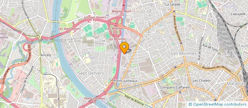 localisation de l'entreprise MADAME MARIA TORRES SEBASTIAN à TOULOUSE