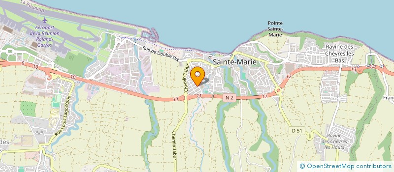 localisation de l'entreprise MADAME MARIA TORRES VASQUEZ à SAINTE-MARIE