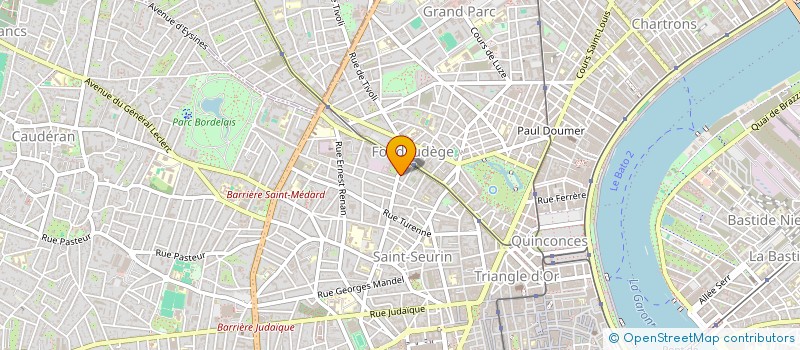 localisation de l'entreprise MADAME MARIA TRABALDO  BORDEAUX