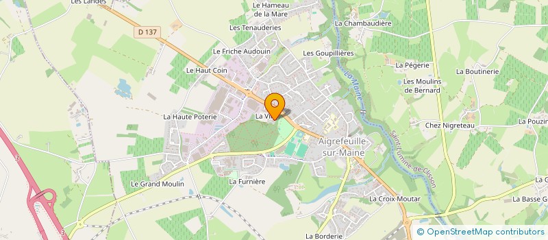 localisation de l'entreprise MADAME MARIA TREMBOVETSKAYA  AIGREFEUILLE-SUR-MAINE