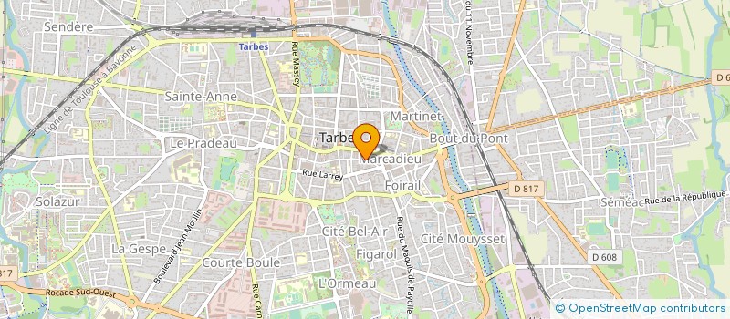 localisation de l'entreprise MADAME MARIA TRENA  TARBES