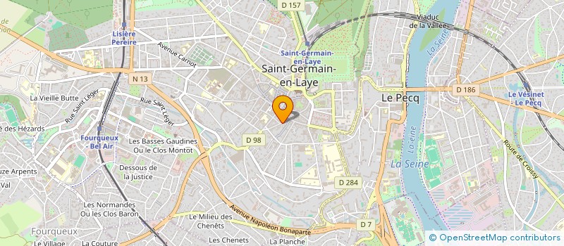 localisation de l'entreprise MADAME MARIA TRINDADE  SAINT-GERMAIN-EN-LAYE