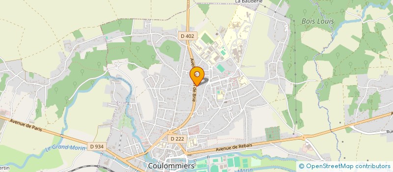 localisation de l'entreprise MADAME MARIA TRIUNFANTE CASEIRO DOS ANJOS BORGES à COULOMMIERS