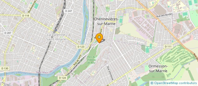 localisation de l'entreprise MADAME MARIA TUTUC à CHENNEVIERES-SUR-MARNE