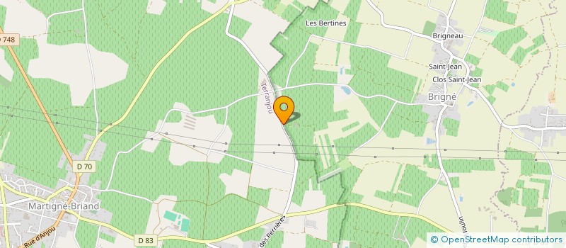 localisation de l'entreprise MADAME MARIA UIJTDEHAAGE  DOUE-EN-ANJOU