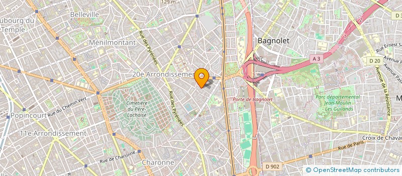 localisation de l'entreprise MADAME MARIA URIBE  PARIS