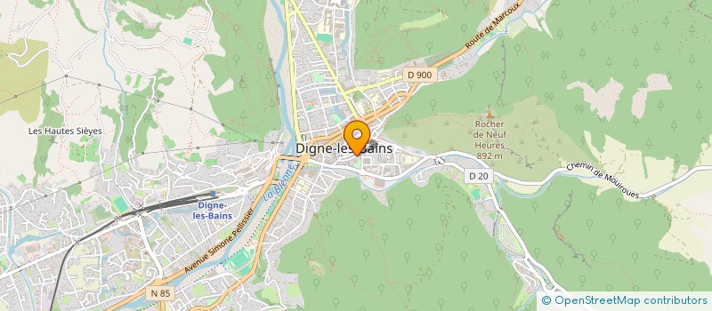 localisation de l'entreprise MADAME MARIA VALENCA à DIGNE-LES-BAINS