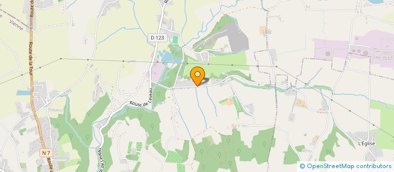 localisation de l'entreprise MADAME MARIA VAN BAKEL  CHUZELLES