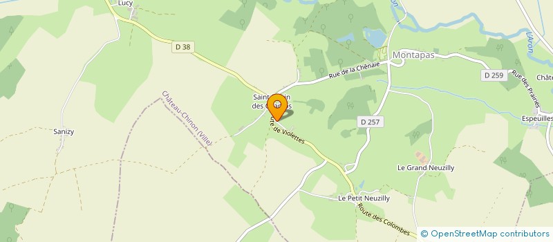 localisation de l'entreprise MADAME MARIA VAN ZON  QUILLAN