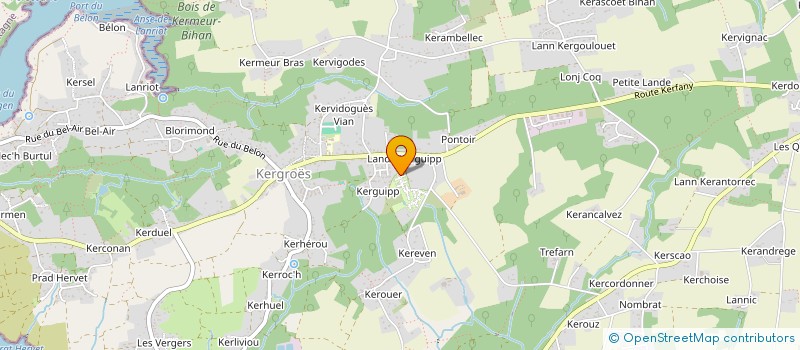 localisation de l'entreprise MADAME MARIA VELASCO ALONSO  MOELAN SUR MER