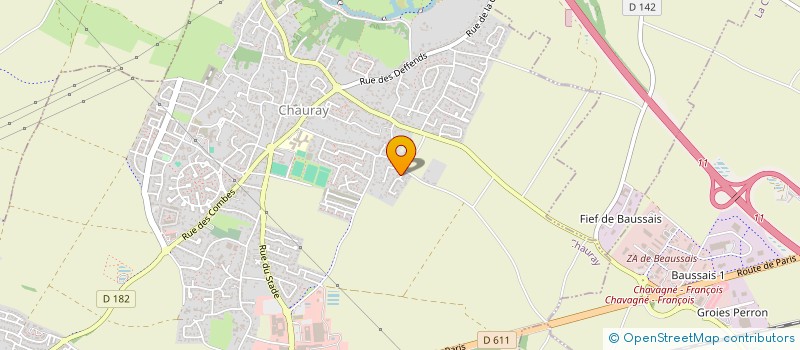 localisation de l'entreprise MADAME MARIA VENTINHAS  CHAURAY