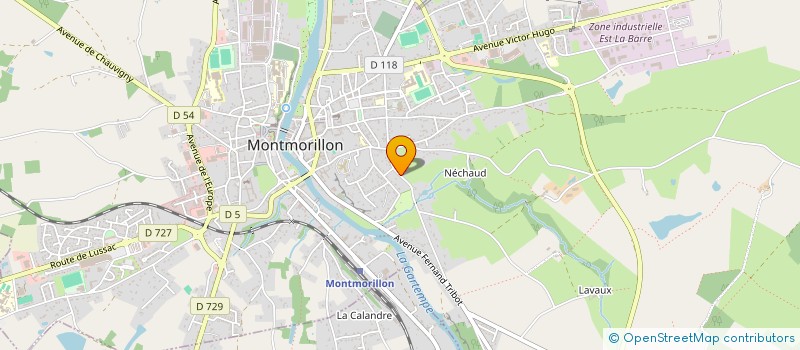 localisation de l'entreprise MADAME MARIA VERGARA SALAS  JOUHET