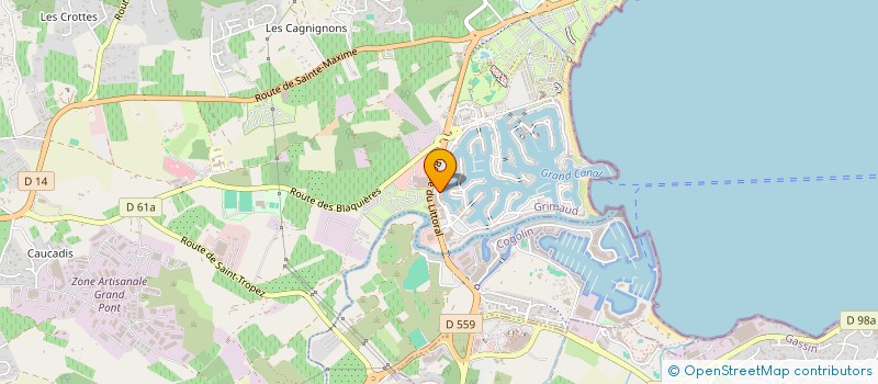 localisation de l'entreprise MADAME MARIA VERONICA FERNANDEZ  GRIMAUD