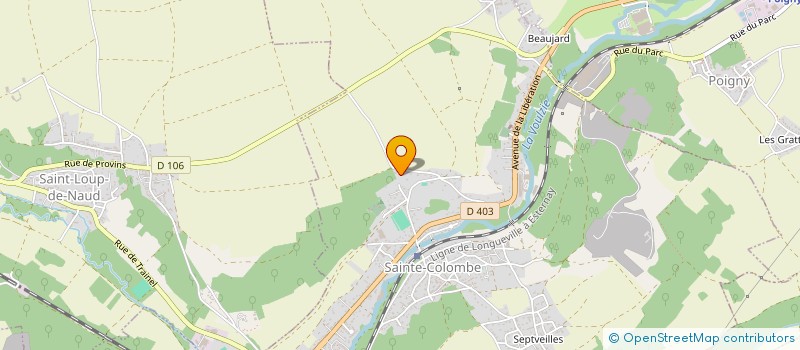 localisation de l'entreprise MADAME MARIA-VICTORIA ROMERA ALMARAZ  SAINTE-COLOMBE