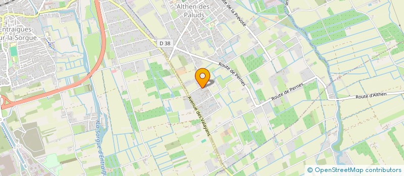 localisation de l'entreprise MADAME MARIA VIDAL SIMON  ALTHEN-DES-PALUDS