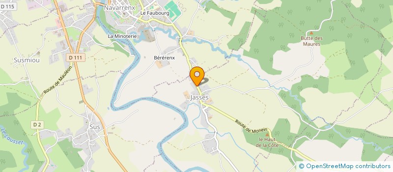 localisation de l'entreprise MADAME MARIA VIEIRA DOS SANTOS  JASSES