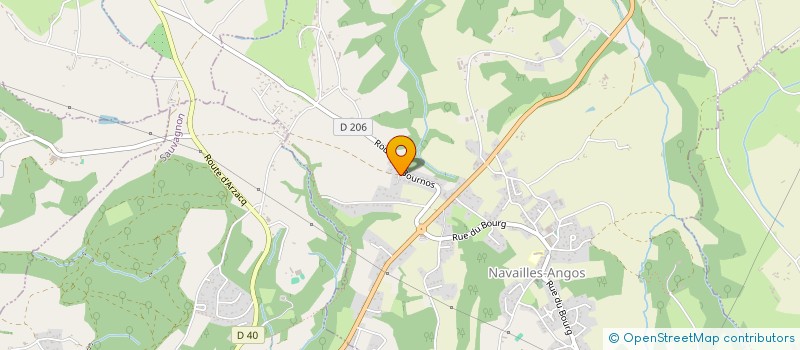 localisation de l'entreprise MADAME MARIA VILLCA FUENTES à NAVAILLES-ANGOS