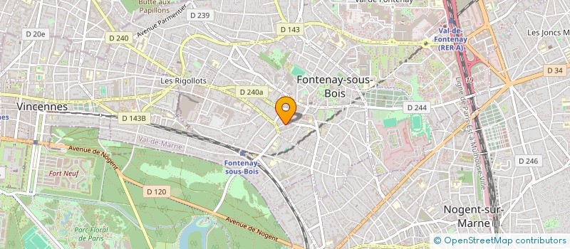 localisation de l'entreprise MADAME MARIA VILLEGAS ALOR à FONTENAY-SOUS-BOIS