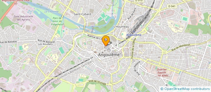 localisation de l'entreprise MADAME MARIA VOLLENWEIDER CISNEROS à ANGOULEME