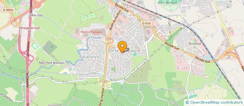 localisation de l'entreprise MADAME MARIA VOLOKH  PERPIGNAN