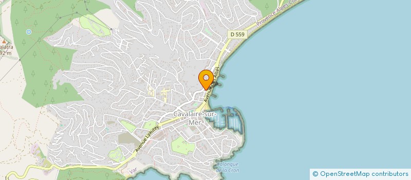 localisation de l'entreprise MADAME MARIA XUEREF à CAVALAIRE-SUR-MER