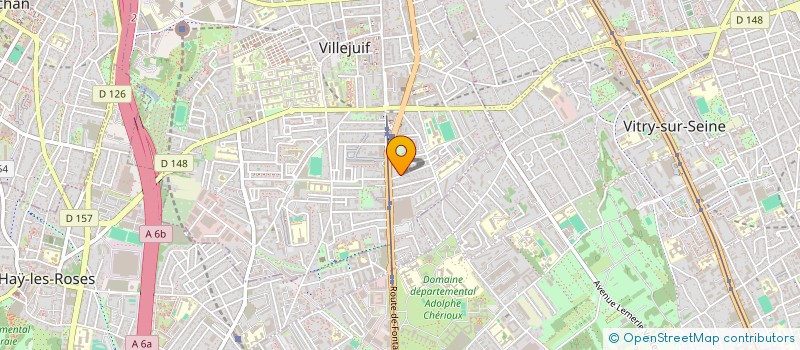 localisation de l'entreprise MADAME MARIA ZHELIV  VILLEJUIF