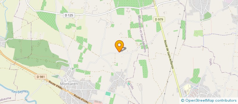 localisation de l'entreprise MADAME MARIAGRAZIA PASSADORE  MONTAREN-ET-SAINT-MEDIERS