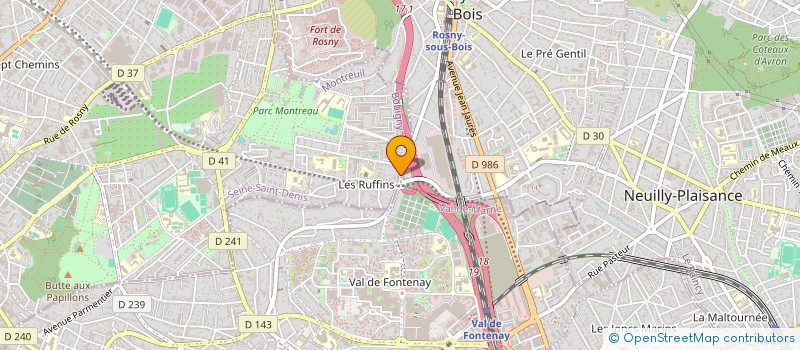 localisation de l'entreprise MADAME MARIALEZA CARNEIRO AFONSO GAMA SC ORD à MONTREUIL