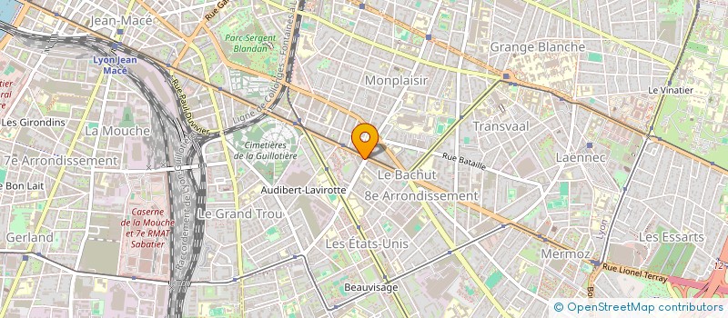 localisation de l'entreprise MADAME MARIALIE CHAPON  LYON