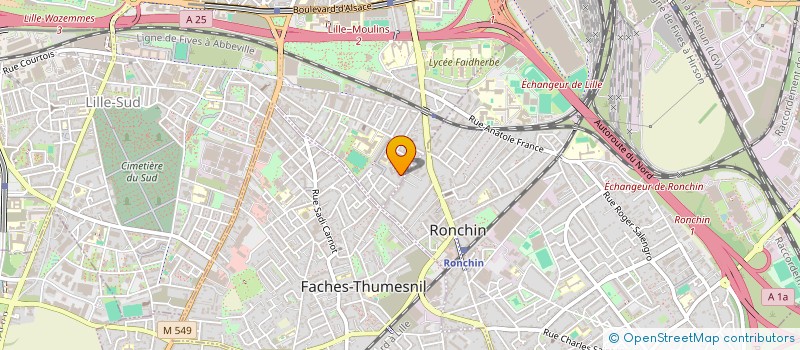 localisation de l'entreprise MADAME MARIAM ABDULATEEF à LILLE