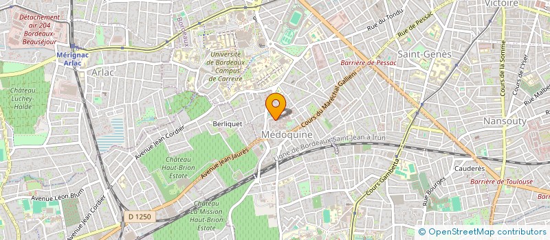 localisation de l'entreprise MADAME MARIAM BAKAYOKO  BORDEAUX