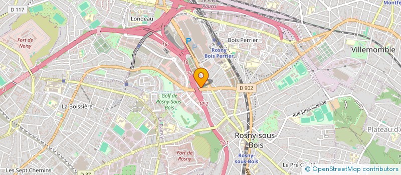 localisation de l'entreprise MADAME MARIAM BAKAYOKO à ROSNY-SOUS-BOIS