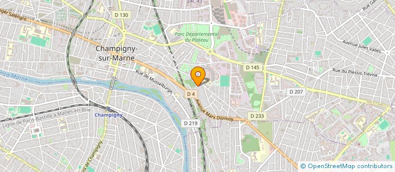 localisation de l'entreprise MADAME MARIAM BALLO à CHAMPIGNY-SUR-MARNE