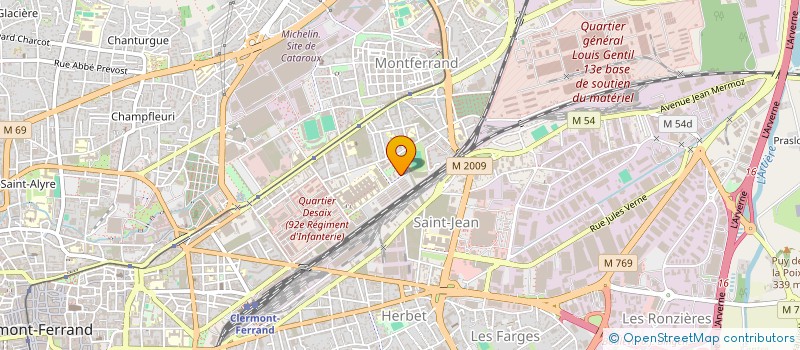 localisation de l'entreprise MADAME MARIAM BANGOURA  CLERMONT-FERRAND