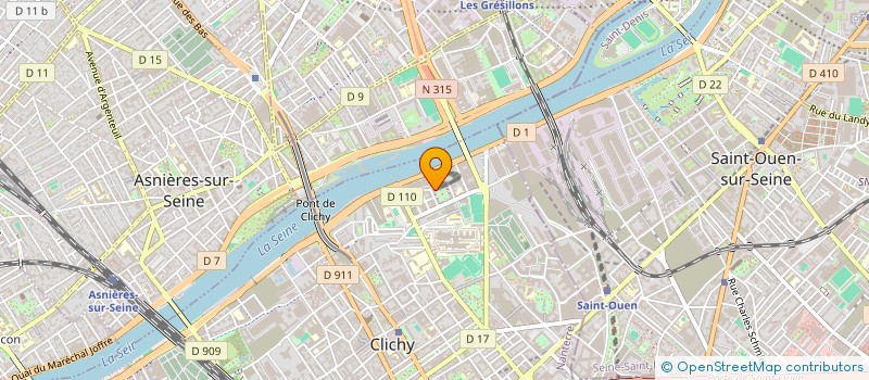 localisation de l'entreprise MADAME MARIAM BARRY à CLICHY